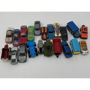 Vintage Diecast Car Lot Of 21 Matchbox Maisto Mattel Racing Champions 90s